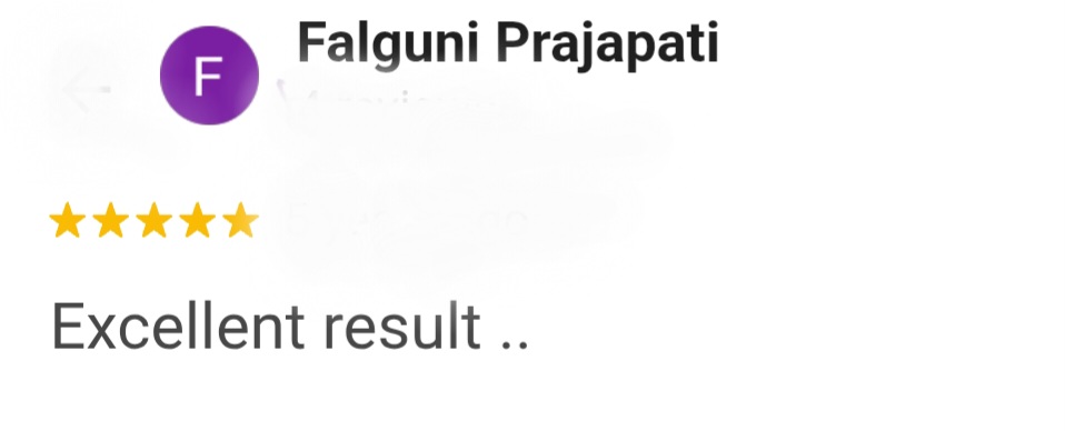 Excellent result